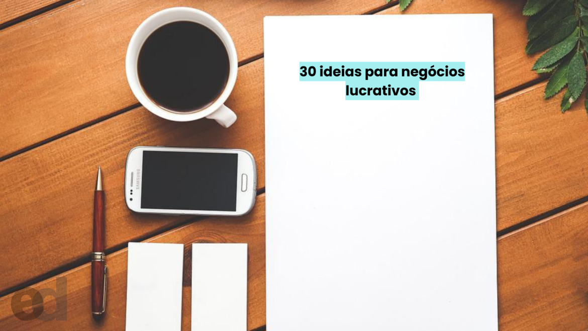 Ideias Para Neg Cios Lucrativos Confira Oedital