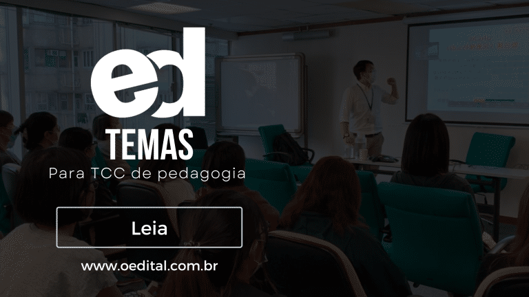 Temas de TCC de pedagogia