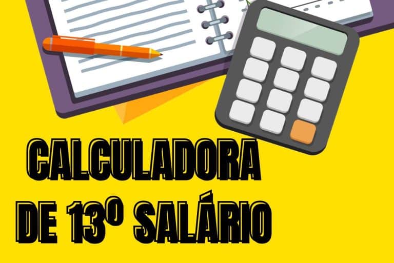 Calculadora décimo terceiro