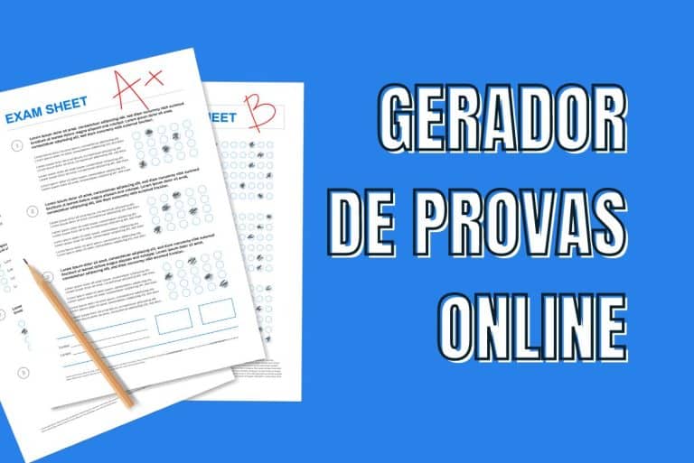 Gerador de provas online