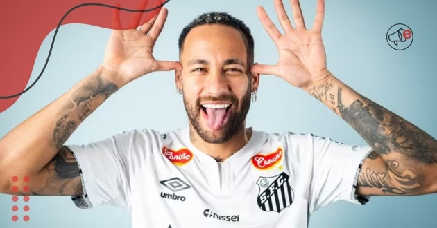 Neymar volta para o Santos