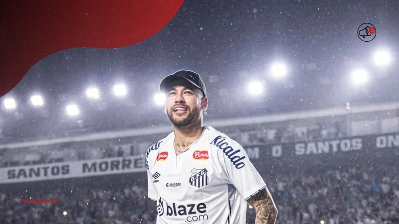 Recepção Neymar ao Time do Santos