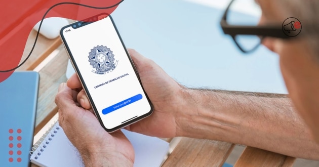 como ver o contrato de trabalho na Carteira Digital