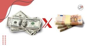 dólar vale mais do que euro
